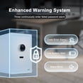 thumbnail image 5 of VALINIRT 2.0 Cu.Ft Large Home Safe,with Fireproof Waterproof Bag, Heavy Duty Fingerprint Security Safe, Built-In Drawer and Removable Shelf for Storing Valuables, 5 of 7