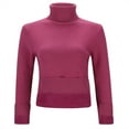 thumbnail image 3 of Sweater Vest Women Winter Keep Warm Sweater for Women Long Sleeve Turtleneck Soft Sweater, 3 of 8