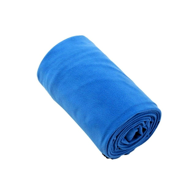 Doublure de Sac de Couchage en Molleton Doux Doublure en Molleton d'Affaires Couverture d'Urgence Doublure de Sac de Couchage Chaude Couverture Thermique de Randonnée Camping Bleue