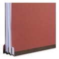 thumbnail image 6 of Bright Colored Pressboard Classification Folders, 1 Divider, Letter Size, Ruby Red, 10/Box, 6 of 7