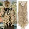 thumbnail image 3 of SEGO 17" Curly Secret Extensions 8PCS/SET 18 clips Full Head Clip in Hair Extensions 170Grams Thick Real Natural Hairpiece, 3 of 8