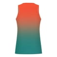 thumbnail image 4 of Chiccall Mens Plus Size Gradient Tank Tops Casual Sleeveless Crew Neck Big Summer Beach Shirts Tee Tops, 4 of 5