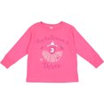 thumbnail image 3 of Inktastic Ballerina 3rd Birthday Girls Long Sleeve Toddler T-Shirt, 3 of 5