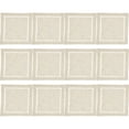 thumbnail image 4 of Saro Lifestyle Hemstitched Coaster Napkin (Set of 12) 10"x10", 4 of 5