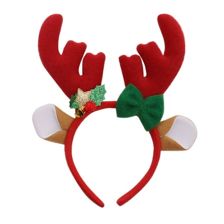 

1PCS Christmas Headband Christmas Reindeers Headband Merry Christmas Headgear Holiday Party Party Decorations for Women College Graduation Party Decorations 2022 Party Party Dress Party Decorations