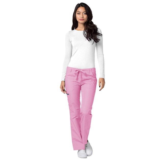 Adar Uniformes Médicaux Universels pour Femmes - Pantalon d'Uniforme à Jambe Droite avec Cordon