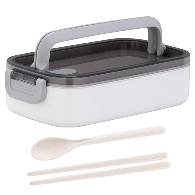 LCXmlly Plant Grow Bag Microwaveable Leakproof Lunch Box Set Large Capacity Bento Cases for School Students
