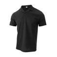 thumbnail image 3 of Awdenio Mens T-shirt Shirt Solid Polyester Comfortable Casual Short Sleeved V-neck Top Regular Fit, All-Season Wear, Casual Style, Knit Fabric, 3 of 4