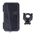 thumbnail image 1 of M Buder Soporte de Teléfono para Motocicleta Impermeable Flexible Rotación 360 Grados Navegación Segura GPS para Bicicleta Scooter y Espejo Retrovisor Universal, 1 of 9