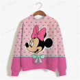 thumbnail image 1 of Disney Mickey Mouse Mickey Minnie 3D Cute Kawaii Sweatshirt Sweatshirt Women's Round Neck Long Sleeve Women's Korean Sweater Y2KAdult-M Gao Jinjia LED, 1 of 2