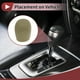 thumbnail image 3 of Cubierta de pomo de cambio de marcha única Bargains universal para automóvil SUV camión RV inserción protector de mango de cambio de silicona beige 1 pc, 3 of 7