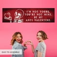 thumbnail image 3 of Koyal Wholesale Galentines Day Decorations Banner, My Anti Valentine | Funny & Sarcastic Anti-Valentine's Day Decor, 3 of 5