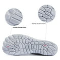 thumbnail image 2 of WOTTE Men's Water Shoes Quick-Dry Aqua Sock Barefoot Wide Toe Sports Outfoor Shoes for Beach Swim River Pool Lake Hiking Kayaking Surfing, Grey Size 11, 2 of 7