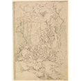 thumbnail image 2 of Franz Albert Venus 11x14 Gold Ornate Wood Frame and Double Matted Museum Art Print Titled - A Hunting Party (1860-1866), 2 of 4