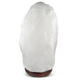 thumbnail image 2 of Natural White Salt Lamp (12-15 lb) (5.5-7 KG) (10-11") w/ Onyx Base, 2 of 2