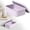 purple, variant on Clearance Portable Pink 300ml Silicone Travel Soap Box - Leakproof Soap Container with Lid for Business Trips and Camping
