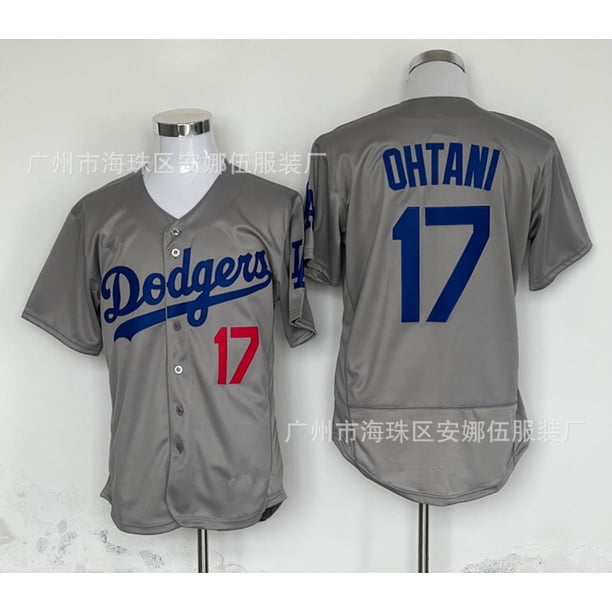 Venta al por mayor 2024 Dodger Ballcap 17 Número Ohtani Bordado Ball Jersey Equipo japonés Mitsui Hisashi Fanático del béisbol