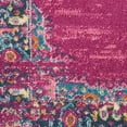 thumbnail image 5 of Nourison Passion Persian Fuchsia 8' x 10' Area Rug, (8x10), 5 of 9