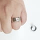thumbnail image 3 of Anillo Naruto Hoja Konoha Village Symbal Logo Signo Sasuke Ninja Titanio Acero Cosplay Anime, 3 of 4