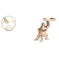 thumbnail image 1 of Estatua de bola de cristal, escultura, bandeja de estatuilla, adorno de hierro, artesanía única, base estable, adecuada para regalar, decoración del h, 1 of 8