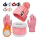 thumbnail image 1 of 3en1 Gorro Bufanda Guantes Cuello Invierno Para Frío Mujer, 1 of 6