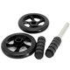 thumbnail image 2 of Wheel - Black Abdominal Wheel Roller Abdominal Exerciser with Kneeling Mat Handles with Comfortable Foam, Ideal for Fitness, Abs, 2 of 4