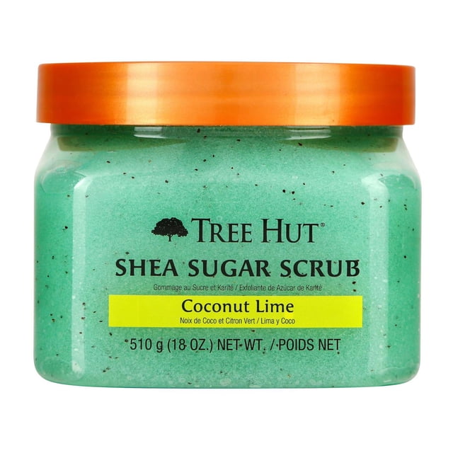 Exfoliante Corporal Tree Hut Shea Sugar Coconut Lime 18 oz.