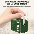 thumbnail image 4 of Latrodar Creative Design Of Retro Wireless Bluetooth Best of Both Worlds luetooth/TF/AUX/USB) Green 5x3.2 Inch Home Tools, 4 of 5