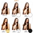 thumbnail image 4 of 22 Inch (60 cm) 5-in-1 Collapsible Light Reflector & Diffuser - Translucent, Silver, Gold, White, Black, Multi Disc Photography Reflector for Studio Outdoor Photography, 4 of 8