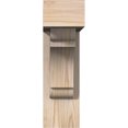 thumbnail image 2 of Ekena Millwork 5 1/2"W x 18"D x 18"H Olympic Block Smooth Bracket w/ Offset Brace, Douglas Fir, 2 of 25