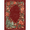 Burgundy, variant on GENIMO 2'x3' Area Rug for Entryway, Christmas Foliage Washable Rug, Non Slip Low Pile Kitchen Rug for Front Door, Bathroom, Bedside, Sage Berry