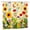 Color 1, variant on Joocen Polyester Shower Curtain Floral Garden Design With Sunflowers Roses And Wildflowers For Home Bathroom Bath Tub Decoration 72x72 inch