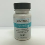 Waverly Inspirations 2 fl oz Metallic Silver Paint