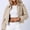 Beige, variant on Women Lambswool Sweaters Cardigan Solid Pockets Zippers Long Sleeve Vintage 2024 Fall Winter Casual Short Pocket Long Sleeve Coat
