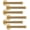 Gold, variant on 6 count Industrial Pipe Clothes Bars 12 inch, Industrial Pipe Clothing Racks, Closet Rods for Clothes, Clothing Racks for Boutique Retail