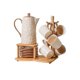 thumbnail image 1 of Taza de agua de cerámica, juego de agua, caja de regalo, taza de té, juego de té for sala de estar, hervidor frío, juego de té de flores, juego de café for el hogar, 1 of 5