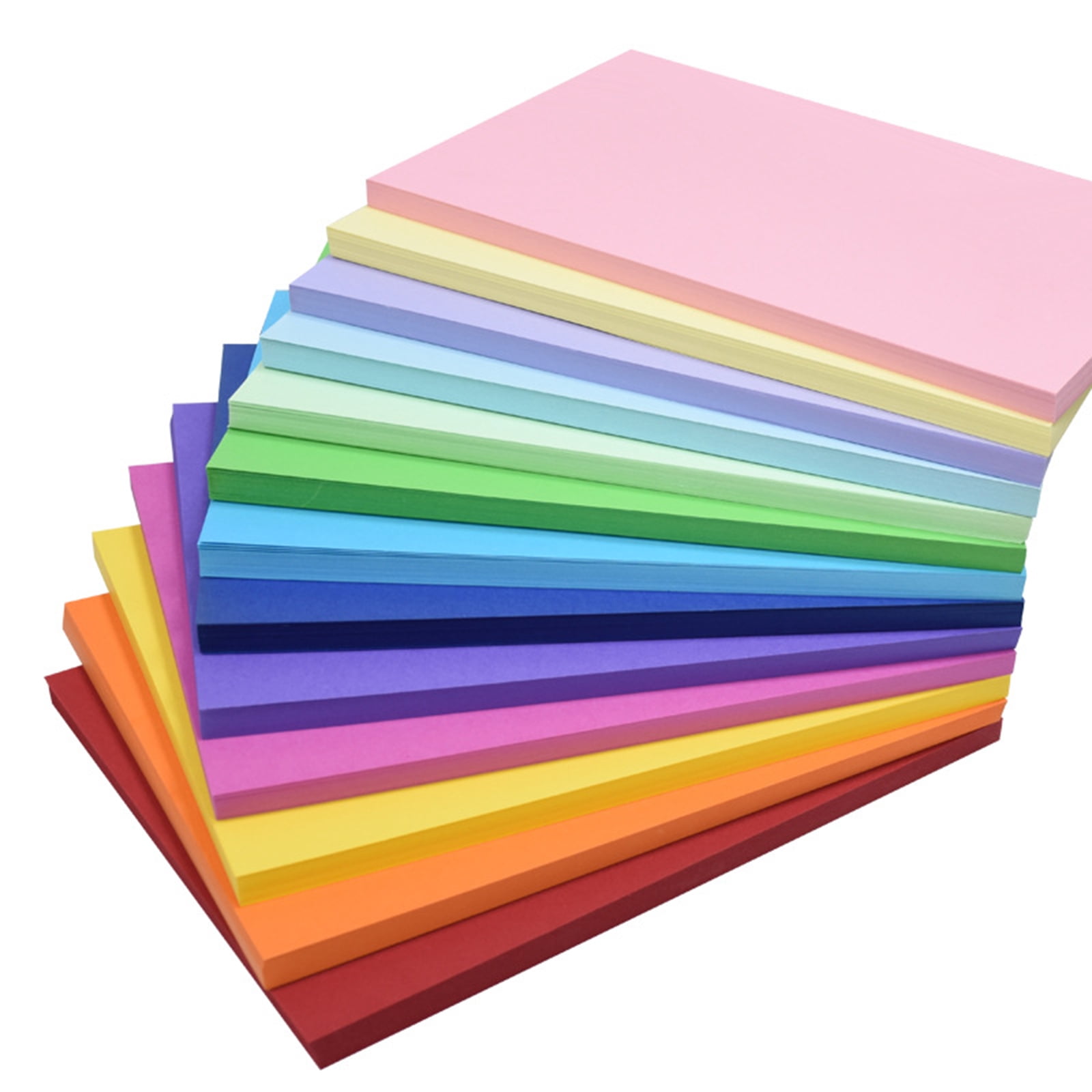 50 Sheets Colorful 8K Folding Paper Double Sided for Art Craft, DIY Arts, School, Coloured Paper, Handmade Folding Paper
