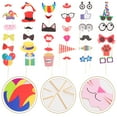 thumbnail image 4 of 36 piezas de accesorios para fotomatón, ideales para bodas, cumpleaños, carnavales, despedidas de soltera y disfraces., 4 of 7