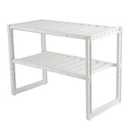 Over The Sink Shelves Outad 2 Tire Adjule Under Sink Cabinet Storage Counter Shelf Organizer Rack