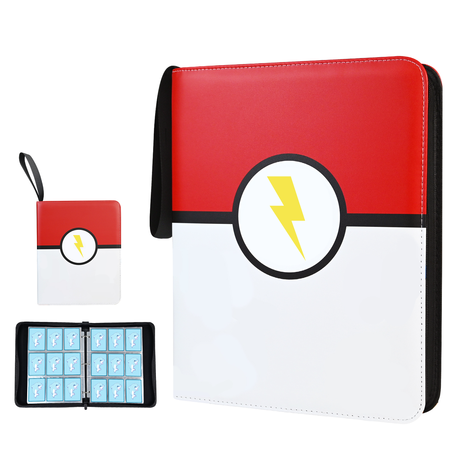 9 Pocket Trading Cards Binder, Card Album Holder 900 Cards with 50