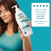 Curel Itch Defense Moisturizer, Calming Body and Hand Lotion for Dry, Itchy Skin, 20 fl oz