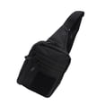 thumbnail image 3 of Cintura militar impermeable, cinta de viaje de nylon Oxford multifuncional y neutral, mochila de ciclismo negra, 3 of 10
