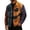 Dark Gray, variant on Autumn Mens Halloween Black Cat Overshirt Jacket Long Sleeve Snap Buttons Loose Cut Halloween Casual Outerwear Light Gray L