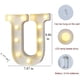 thumbnail image 2 of Luces LED de letras para marquesina, 26 letras del alfabeto iluminadas, letrero con números para bodas, fiestas de cumpleaños, lámpara de Navidad a pilas, luz nocturna, decoración de bar para el hogar, 2 of 5