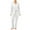 White, variant on Wangmeiwg Secret Ice Silk Long Pajama Set Women's Nightwear Womens Long Sleeve Pajama Set