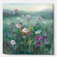 thumbnail image 2 of DESIGN ART Designart "Flower field" Floral Farmhouse Premium Canvas Wall Art 30 in. wide x 30 in. high, 2 of 4