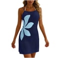 thumbnail image 2 of Babysbule Women's Crochet Knit Floral Beach Cover Up, Sleeveless Mesh Swimsuit Coverup Dress for Summer Vacation, 2 of 9