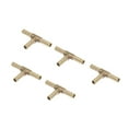 thumbnail image 2 of en T de lengüeta de tón con adaptador de 10 piezas para de agua Macarena Adaptador con lengüeta de púas de latón, 2 of 8
