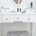 thumbnail image 6 of Single 5 Drawers Dressing Table White, 6 of 16