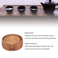thumbnail image 3 of Rattan astacup montaña, 5 piezas exquisitas Artesanía fácil Mantenimiento de Mantenimiento Holgado de Bebada de Ratán aislado Con Canasta para la cocina, 3 of 7